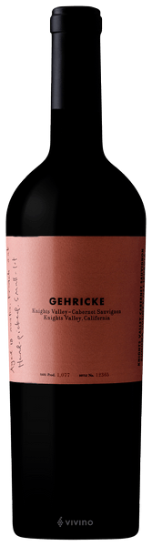Gehricke Cabernet Sauvignon 2022 (750 ml)