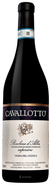 Cavallotto Barbera d&#39;Alba Superiore Vigna del Cuculo 2022 (750 ml)