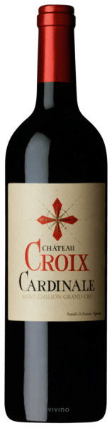 Château Croix Cardinale Saint-Émilion Grand Cru 2016 (750 ml)