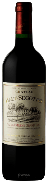 Château Haut-Segottes Saint-Émilion Grand Cru 2021 (750 ml)