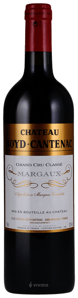 Château Boyd-Cantenac Margaux (Grand Cru Classé) 2015 (750 ml)