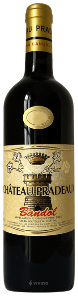 Château Pradeaux Bandol 2019 (750 ml)