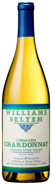 Williams Selyem Unoaked Chardonnay 2023 (750 ml)