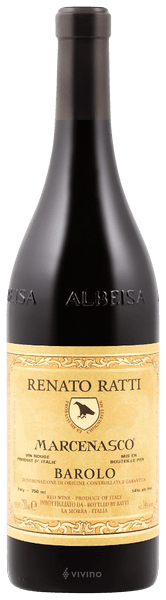 Renato Ratti Barolo Marcenasco 2020 (750 ml)