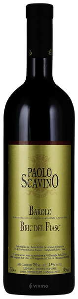 Paolo Scavino Bric Del Fiasc Barolo 2020 (750 ml)