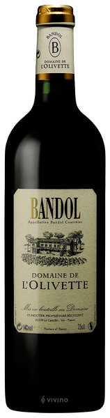 Domaine de l&#39;Olivette Bandol Rouge 2016 (1.5 Liter)