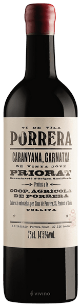 Cims de Porrera Vi de Vila Porrera Caranyana - Garnatxa 2018 (750 ml)