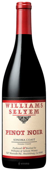 Williams Selyem Sonoma Coast Pinot Noir 2023 (750 ml)
