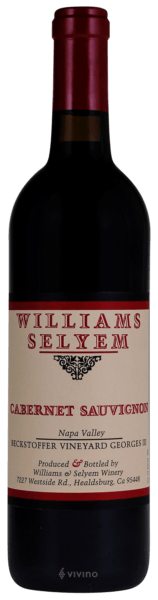 Williams Selyem Beckstoffer Vineyard George III Cabernet Sauvignon 2019 (750 ml)