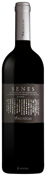 Argiolas Senes Cannonau de Sardegna Riserva 2020 (750 ml)