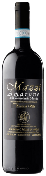 Mazzi, Amarone della Valpolicella Classico Punta di Villa 2019 (750 ml)