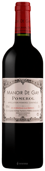 Château Le Gay Manoir de Gay Pomerol 2020 (750 ml)
