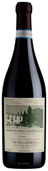 Pietro Clementi Amarone della Valpolicella Classico 2020 (750 ml)