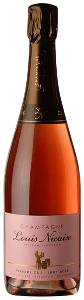 Louis Nicaise Brut Rosé Champagne Premier Cru N.V. (750 ml)