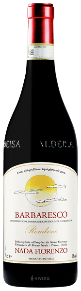 Nada Fiorenzo Rombone Barbaresco 2020 (750 ml)