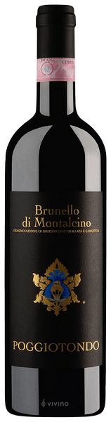 Poggiotondo Brunello di Montalcino 2019 (750 ml)