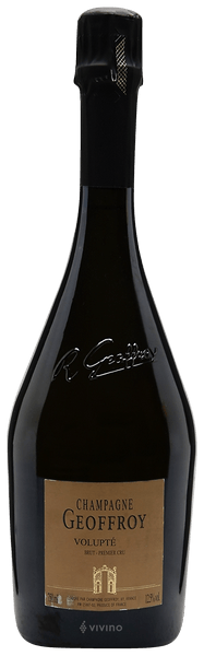 Geoffroy Volupté Brut Champagne Premier Cru 2017 (750 ml)