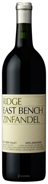 Ridge Vineyards East Bench Zinfandel 2021 (750 ml)