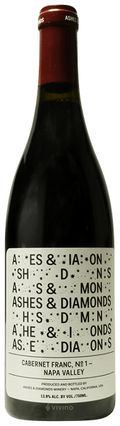 Ashes &amp; Diamonds Cabernet Franc 2018 (750 ml)