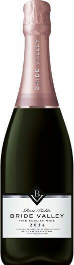 Bride Valley Rose Bella Sparkling Rose Dorset England 2014 (750 ml)