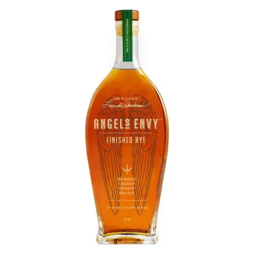 Angel&#39;s Envy Rye Whiskey Finished In Caribbean Rum Casks 750ml bottle