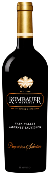 Rombauer Vineyards Cabernet Sauvignon Proprietor Selection 2018 (750 ml)