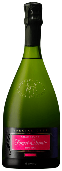 Forget Chemin Special Club Brut Rosé Champagne 2018 (750 ml)