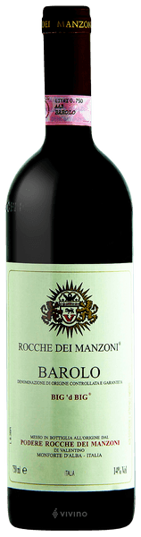 Rocche dei Manzoni Big&#39;d Big Barolo 2018 (750 ml)
