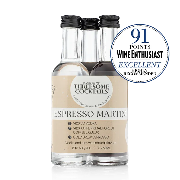 SoNo 1420 - Espresso Martini Threesome - Single Trio 50ml bottles