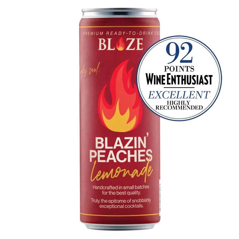 SoNo 1420 - Blazin&#39; Peach Lemonade - Cocktail 4 pack cans
