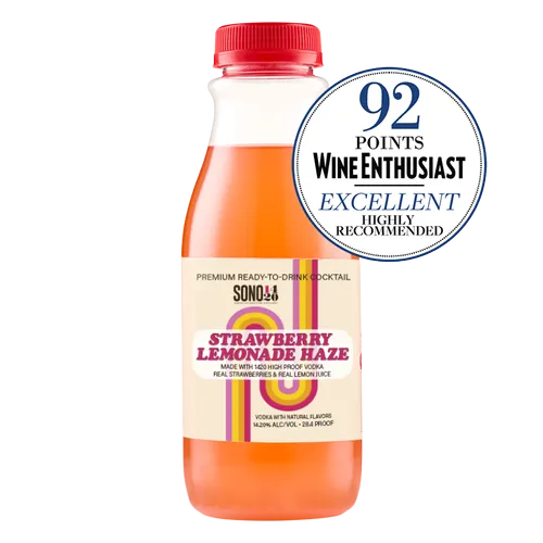 SoNo 1420 -  Strawberry Lemonade Haze Vodka Drink - Single 375ml bottles