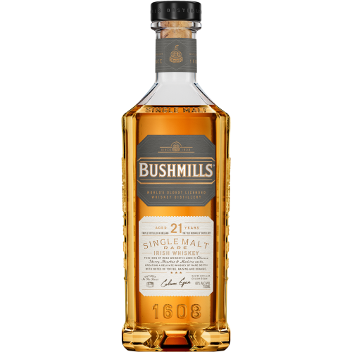 Bushmills 21 Year Old Single Malt Irish Whiskey 750 ml