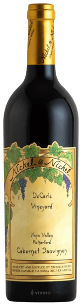 Nickel &amp; Nickel DeCarle Vineyard Cabernet Sauvignon 2022 (750 ml)
