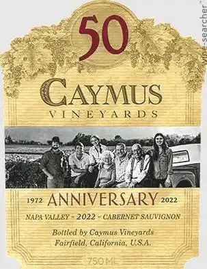 Caymus Vineyards Cabernet Sauvignon Napa Valley 2022 (750 ml)