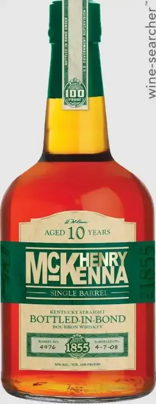 Henry McKenna Single Barrel 10 Year Old Kentucky Straight Bourbon Whiskey (750 ml)
