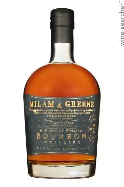 Milam &amp; Greene Triple Cask Straight Bourbon Whiskey 750 ml