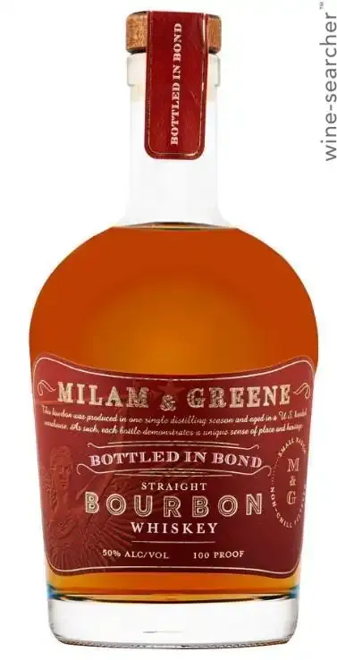 Milam &amp; Greene Bottled In Bond Straight Bourbon Whiskey 750 ml