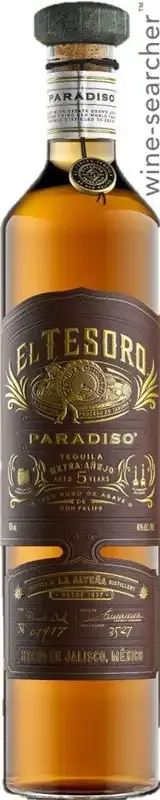 El Tesoro de Don Felipe Paradiso Tequila Extra Anejo 750 ml