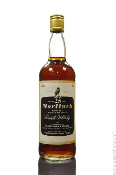 Gordon &amp; MacPhail Rare Old Mortlach 25 Year Old Malt Scotch Whisky Highlands, Scotland 750 ml