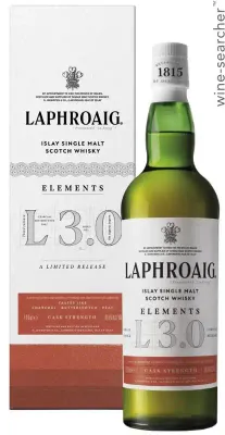 Laphroaig Elements 3.0 Old Single Malt Scotch Whisky, Islay, Scotland 700 ml