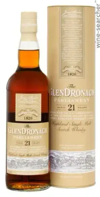 Glendronach Parliament 21 Year Old Single Malt Scotch Whisky 750 ml