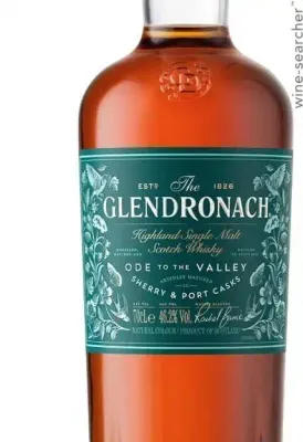 Glendronach &#39;Ode to the Valley&#39; Sherry - Port Cask Single Malt Scotch Whisky 750 ml
