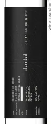 Claridad Ensamble de Siete Mezcal 700 ml