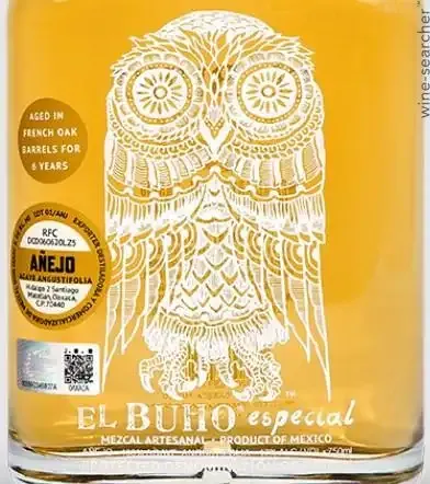 El Buho Especial Mezcal Anejo 750 ml