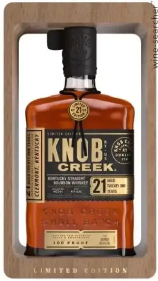 Knob Creek Small Batch Limited Edition 21 Year Old Straight Bourbon Whiskey 750 ml