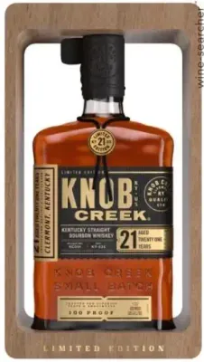 Knob Creek Small Batch Limited Edition 21 Year Old Straight Bourbon Whiskey 750 ml