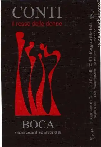 Cantine del Castello di Conti 'Il Rosso delle Donne' Boca 2020 (750 ml)