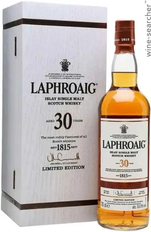 Laphroaig 30 Year Old Single Malt Scotch Whisky (700 ml)