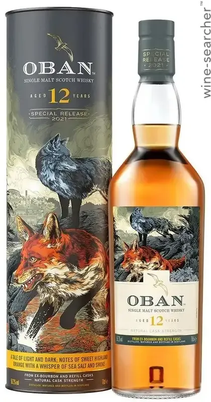 Oban 12 Years Old Natural Cask Strength (750 ml)