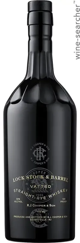 Lock Stock &amp; Barrel Vatted Straight Rye Whiskey 750 ml
